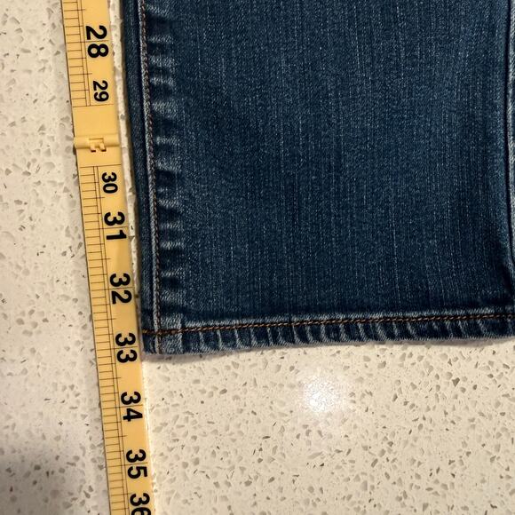 Lucky Brand Sofia Straight Jeans 6 28 Long Medium Wash Stretch Low Rise y2K - Picture 9 of 9
